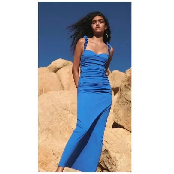 SIR the label | Dresses | Sir The Label Azul Balconette Gown Size 3 Us8 |  Poshmark